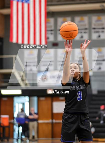 Thumbnail 3 in Lumberton vs. St. Pauls (2023 Robeson County Shootout) photogallery.