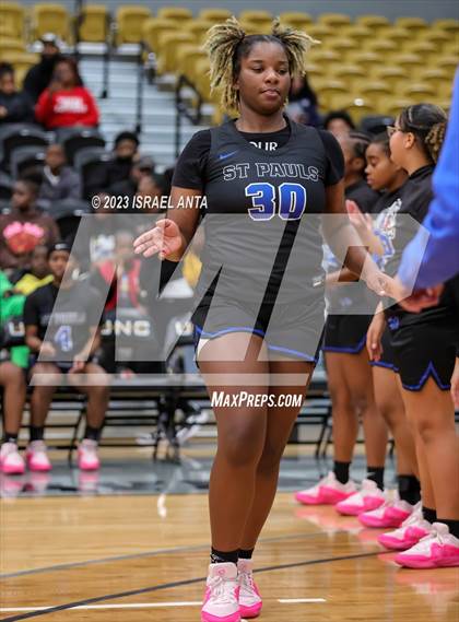 Thumbnail 2 in Lumberton vs. St. Pauls (2023 Robeson County Shootout) photogallery.