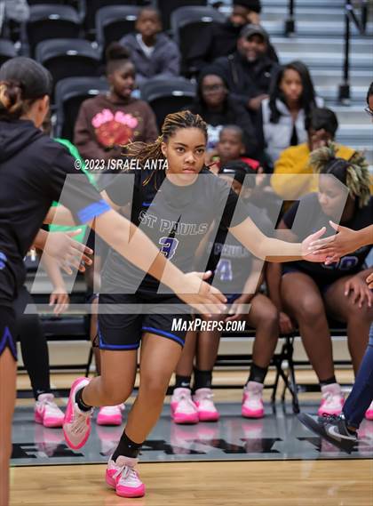 Thumbnail 3 in Lumberton vs. St. Pauls (2023 Robeson County Shootout) photogallery.