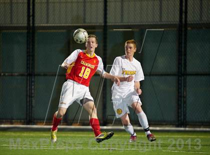 Thumbnail 2 in Chaminade vs. St. Anthony's (CHSAA Final) photogallery.