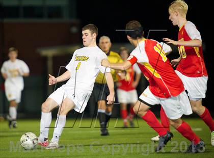 Thumbnail 1 in Chaminade vs. St. Anthony's (CHSAA Final) photogallery.