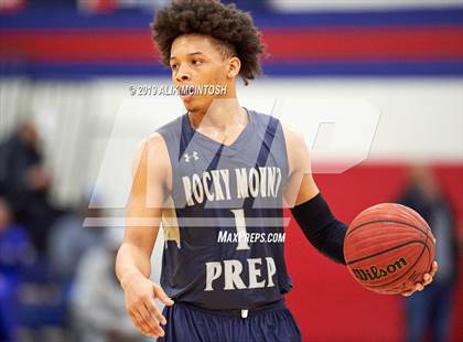 Thumbnail 1 in Rocky Mount Preparatory @ Knightdale (Jordan Falcons MLK Classic) photogallery.