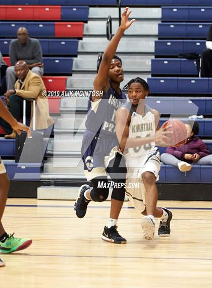 Thumbnail 1 in Rocky Mount Preparatory @ Knightdale (Jordan Falcons MLK Classic) photogallery.