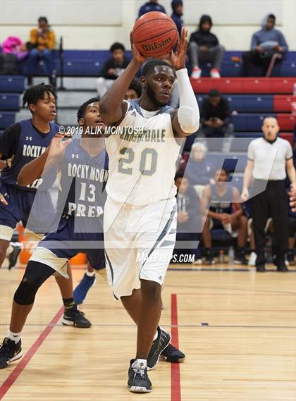 Thumbnail 2 in Rocky Mount Preparatory @ Knightdale (Jordan Falcons MLK Classic) photogallery.