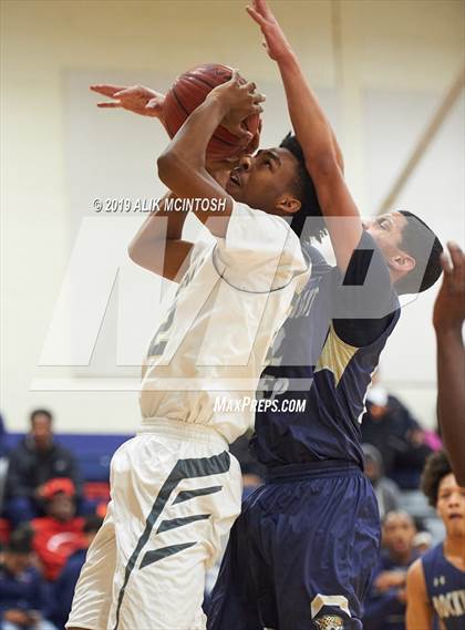 Thumbnail 3 in Rocky Mount Preparatory @ Knightdale (Jordan Falcons MLK Classic) photogallery.