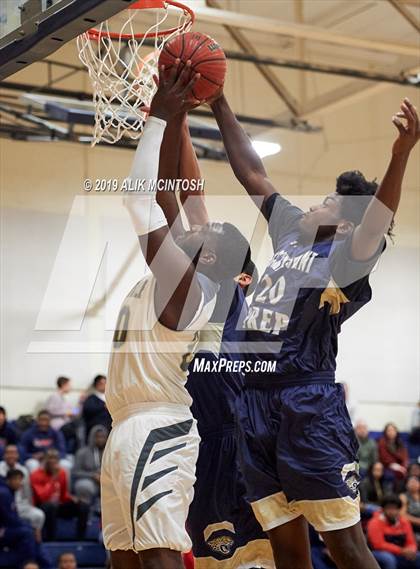 Thumbnail 3 in Rocky Mount Preparatory @ Knightdale (Jordan Falcons MLK Classic) photogallery.