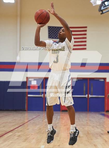 Thumbnail 1 in Rocky Mount Preparatory @ Knightdale (Jordan Falcons MLK Classic) photogallery.