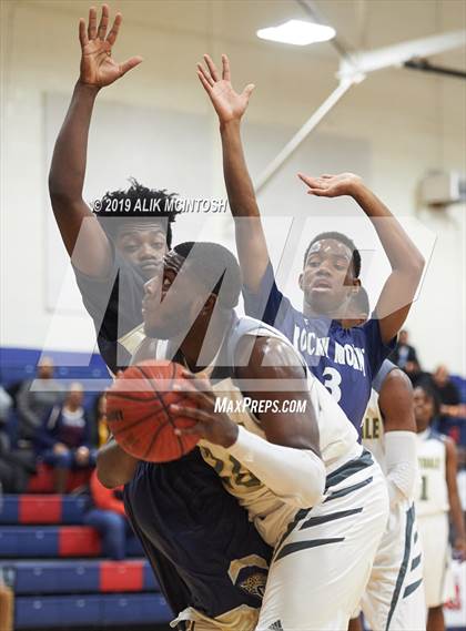 Thumbnail 2 in Rocky Mount Preparatory @ Knightdale (Jordan Falcons MLK Classic) photogallery.