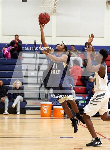 Thumbnail 2 in Rocky Mount Preparatory @ Knightdale (Jordan Falcons MLK Classic) photogallery.