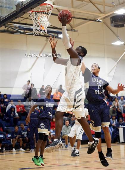 Thumbnail 1 in Rocky Mount Preparatory @ Knightdale (Jordan Falcons MLK Classic) photogallery.