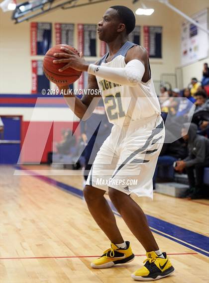 Thumbnail 1 in Rocky Mount Preparatory @ Knightdale (Jordan Falcons MLK Classic) photogallery.