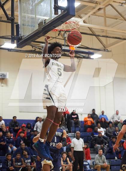 Thumbnail 2 in Rocky Mount Preparatory @ Knightdale (Jordan Falcons MLK Classic) photogallery.