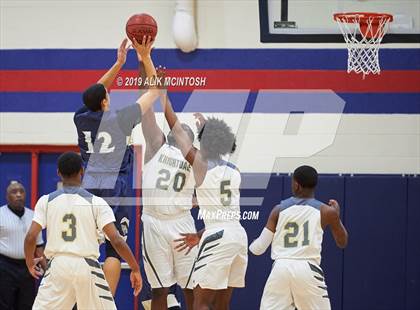 Thumbnail 2 in Rocky Mount Preparatory @ Knightdale (Jordan Falcons MLK Classic) photogallery.