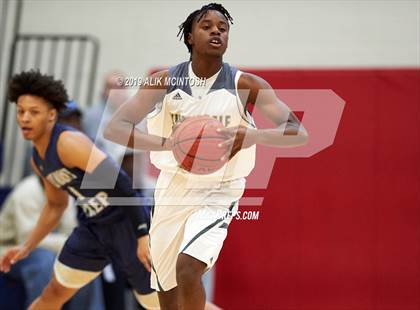 Thumbnail 2 in Rocky Mount Preparatory @ Knightdale (Jordan Falcons MLK Classic) photogallery.