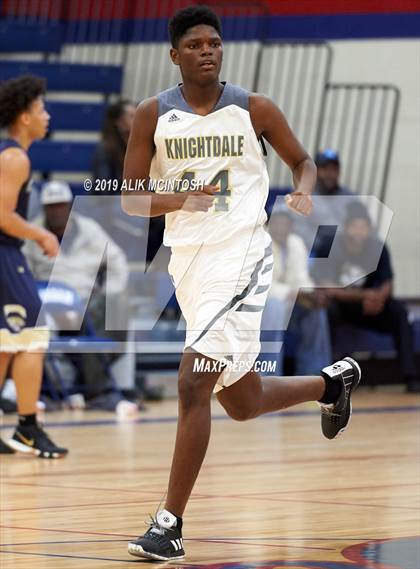 Thumbnail 2 in Rocky Mount Preparatory @ Knightdale (Jordan Falcons MLK Classic) photogallery.