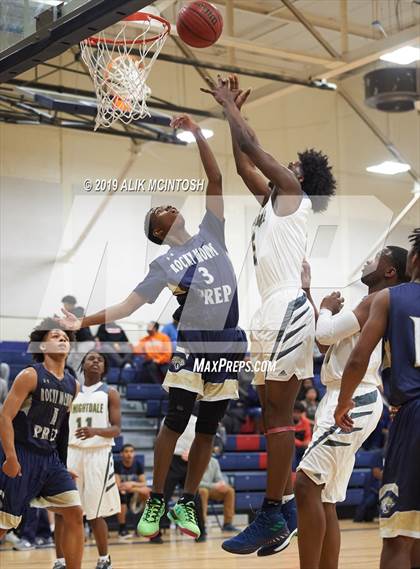 Thumbnail 1 in Rocky Mount Preparatory @ Knightdale (Jordan Falcons MLK Classic) photogallery.