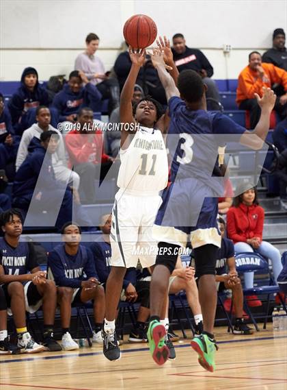 Thumbnail 2 in Rocky Mount Preparatory @ Knightdale (Jordan Falcons MLK Classic) photogallery.