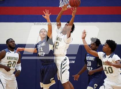 Thumbnail 3 in Rocky Mount Preparatory @ Knightdale (Jordan Falcons MLK Classic) photogallery.