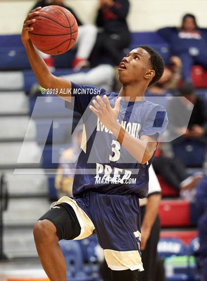 Thumbnail 3 in Rocky Mount Preparatory @ Knightdale (Jordan Falcons MLK Classic) photogallery.