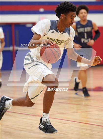 Thumbnail 2 in Rocky Mount Preparatory @ Knightdale (Jordan Falcons MLK Classic) photogallery.