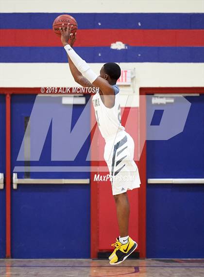 Thumbnail 2 in Rocky Mount Preparatory @ Knightdale (Jordan Falcons MLK Classic) photogallery.