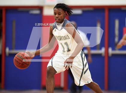 Thumbnail 1 in Rocky Mount Preparatory @ Knightdale (Jordan Falcons MLK Classic) photogallery.