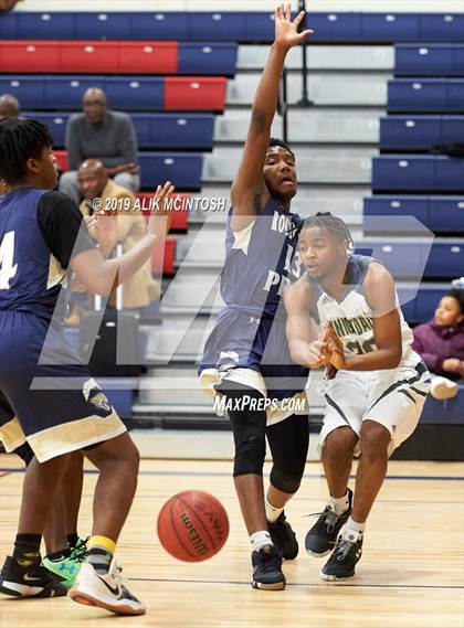 Thumbnail 2 in Rocky Mount Preparatory @ Knightdale (Jordan Falcons MLK Classic) photogallery.
