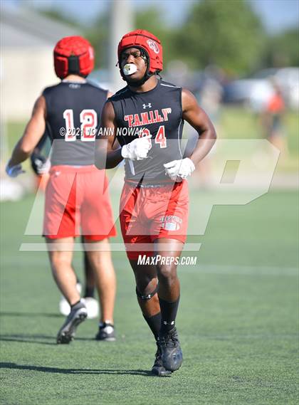 Thumbnail 3 in Cypress Woods v Braswell (Division I - Texas State 7-on-7 Tournament) photogallery.