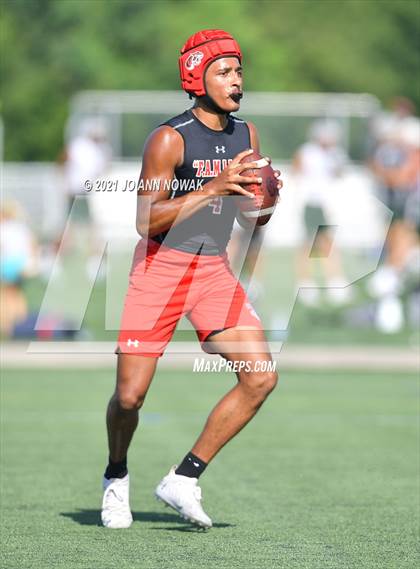 Thumbnail 3 in Cypress Woods v Braswell (Division I - Texas State 7-on-7 Tournament) photogallery.