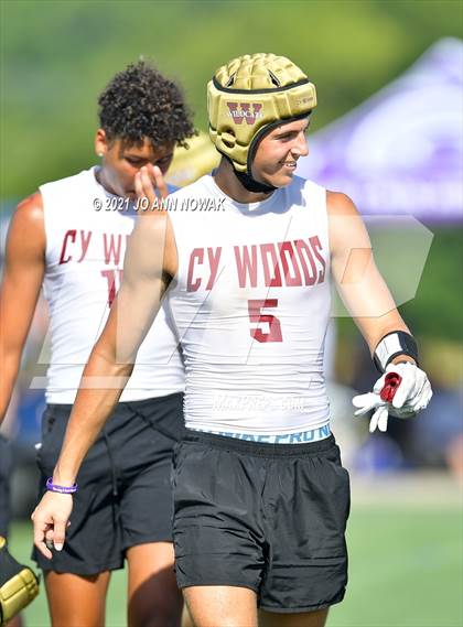 Thumbnail 2 in Cypress Woods v Braswell (Division I - Texas State 7-on-7 Tournament) photogallery.