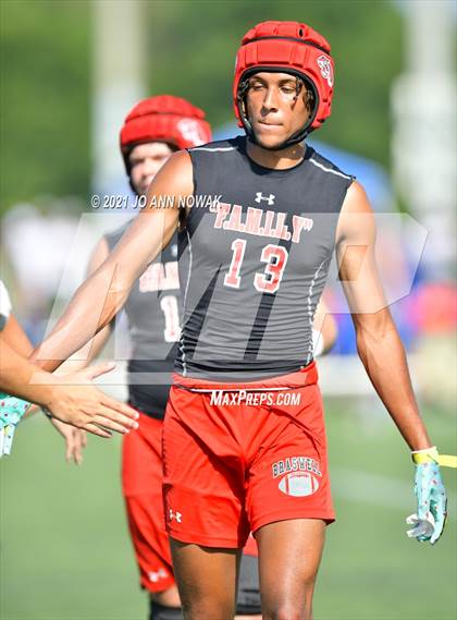 Thumbnail 2 in Cypress Woods v Braswell (Division I - Texas State 7-on-7 Tournament) photogallery.
