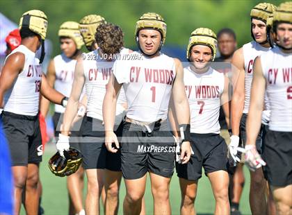Thumbnail 1 in Cypress Woods v Braswell (Division I - Texas State 7-on-7 Tournament) photogallery.