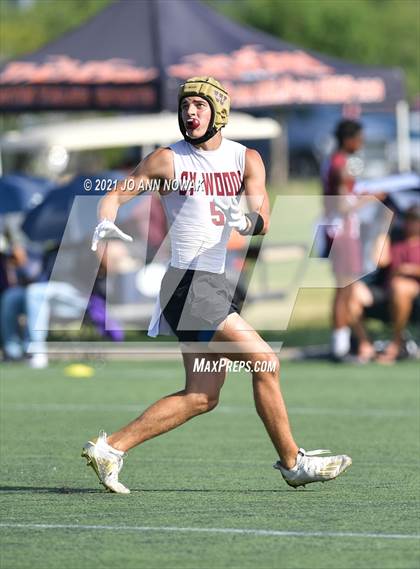 Thumbnail 1 in Cypress Woods v Braswell (Division I - Texas State 7-on-7 Tournament) photogallery.