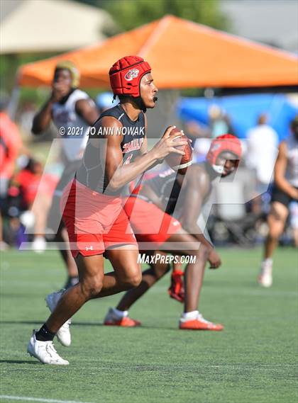 Thumbnail 1 in Cypress Woods v Braswell (Division I - Texas State 7-on-7 Tournament) photogallery.