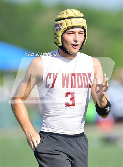 Thumbnail 2 in Cypress Woods v Braswell (Division I - Texas State 7-on-7 Tournament) photogallery.