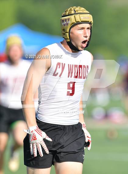 Thumbnail 2 in Cypress Woods v Braswell (Division I - Texas State 7-on-7 Tournament) photogallery.