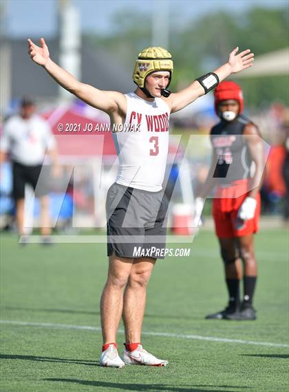 Thumbnail 3 in Cypress Woods v Braswell (Division I - Texas State 7-on-7 Tournament) photogallery.