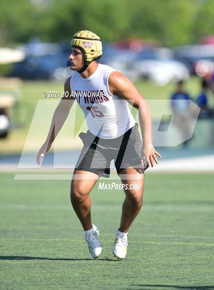 Thumbnail 2 in Cypress Woods v Braswell (Division I - Texas State 7-on-7 Tournament) photogallery.