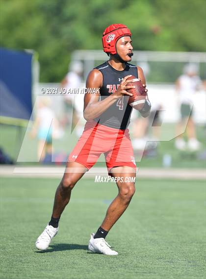 Thumbnail 1 in Cypress Woods v Braswell (Division I - Texas State 7-on-7 Tournament) photogallery.