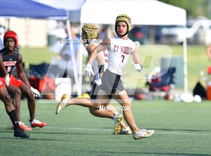 Thumbnail 1 in Cypress Woods v Braswell (Division I - Texas State 7-on-7 Tournament) photogallery.