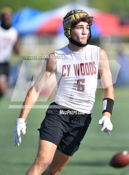 Thumbnail 1 in Cypress Woods v Braswell (Division I - Texas State 7-on-7 Tournament) photogallery.