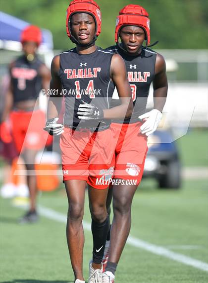 Thumbnail 3 in Cypress Woods v Braswell (Division I - Texas State 7-on-7 Tournament) photogallery.