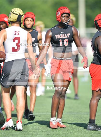 Thumbnail 3 in Cypress Woods v Braswell (Division I - Texas State 7-on-7 Tournament) photogallery.