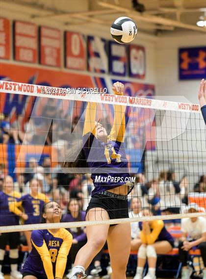 Thumbnail 1 in Desert Vista vs. Mesa (Westwood Tournament) photogallery.
