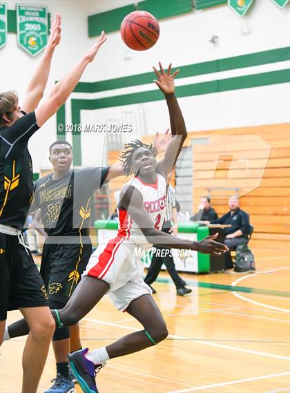 Thumbnail 3 in Peoria vs. Moon Valley (Sunnyslope Hoopsgiving Tournament)  photogallery.