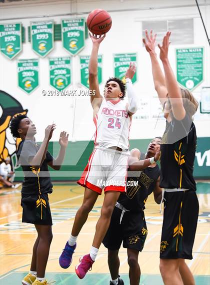 Thumbnail 2 in Peoria vs. Moon Valley (Sunnyslope Hoopsgiving Tournament)  photogallery.