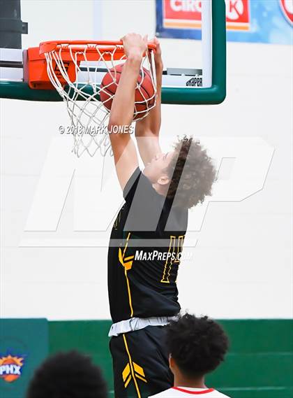 Thumbnail 2 in Peoria vs. Moon Valley (Sunnyslope Hoopsgiving Tournament)  photogallery.
