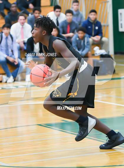 Thumbnail 3 in Peoria vs. Moon Valley (Sunnyslope Hoopsgiving Tournament)  photogallery.