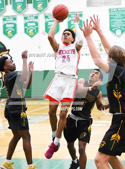 Thumbnail 3 in Peoria vs. Moon Valley (Sunnyslope Hoopsgiving Tournament)  photogallery.
