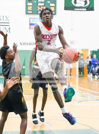 Thumbnail 1 in Peoria vs. Moon Valley (Sunnyslope Hoopsgiving Tournament)  photogallery.